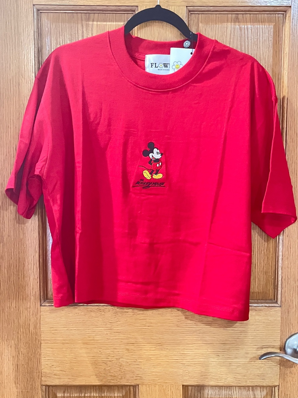 Red Mickey Mouse Kids' Tee